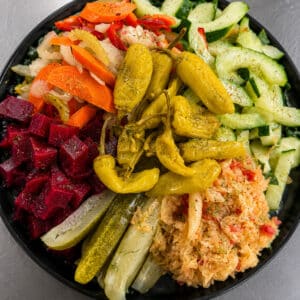 House Pickles & Crunch Platter (NF, GF, V)