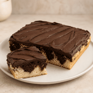 087: Marble Fudge Cake (NF)