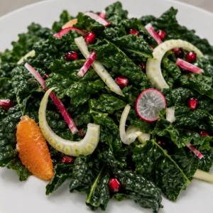 Kale, Apple & Fennel Salad (GF, V, NF)