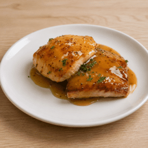 Apple Cider & Honey Mustard Salmon (GF, NF)